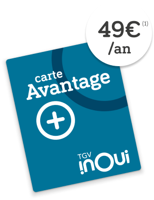 Carte Avantage 49€ (1) par an
